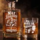Zestaw Do Whisky Na 50 Rocznicę Ślubu Rodziców Prezent Dla Mężczyzny: Mąż Leżakowany W Miłości