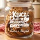 Słoik Na Ciastka z Grawerem Na Nowe Mieszkanie Prezent Dla Pary: Klucz Do Wspólnych Słoik Na Ciastka z Grawerem Na Nowe Mieszkanie Prezent Dla Pary: Klucz Do Wspólnych