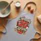 Fartuch Na 70 Urodziny Prezent Dla Kobiety: Doprawiona 70 Latami