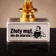 Statuetka Z Grawerem Na Złote Gody Prezent Dla Mężczyzny: Złoty Mąż Nie Do Zdarcia
