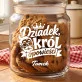 Słoik Na Ciastka z Grawerem Dla Dziadka Prezent Na Dzień Dziadka Dla Mężczyzny: Dziadek, Król Opowieści