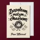 Kartka Personalizowana Dla Nauczyciela Przedszkola Prezent Dla Mężczyzny: Zarządzam Małym Chaosem Kartka Personalizowana Dla Nauczyciela Przedszkola Prezent Dla Mężczyzny: Zarządzam Małym Chaosem