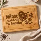 Deska Do Krojenia Dla Pary Prezent Dla Pary: Kostki Miłości Deska Do Krojenia Dla Pary Prezent Dla Pary: Kostki Miłości