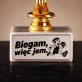 Statuetka Z Grawerem Dla Biegacza Prezent Dla Mężczyzny: Biegam, Więc Jem.
