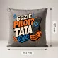 Poduszka Dekoracyjna Na Dzień Ojca Prezent Dla Taty Mężczyzny: Gdzie Pilot? Tata Wie Poduszka Dekoracyjna Na Dzień Ojca Prezent Dla Taty Mężczyzny: Gdzie Pilot? Tata Wie