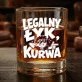 Szklanka Do Whisky Na 18 Urodziny Prezent Dla Mężczyzny: Legalny Łyk, Kurwa Szklanka Do Whisky Na 18 Urodziny Prezent Dla Mężczyzny: Legalny Łyk, Kurwa