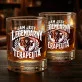 Szklanka Do Whisky Dla Terapeuty Prezent Dla Mężczyzny: Jam Jest Legendarny Terapeuta Szklanka Do Whisky Dla Terapeuty Prezent Dla Mężczyzny: Jam Jest Legendarny Terapeuta