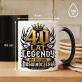 Kubek Z Nadrukiem Dla 40 Latka Prezent Na 40 Urodziny Dla Mężczyzny: Legenda Eksperta Kubek Z Nadrukiem Dla 40 Latka Prezent Na 40 Urodziny Dla Mężczyzny: Legenda Eksperta