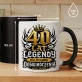 Kubek Z Nadrukiem Dla 40 Latka Prezent Na 40 Urodziny Dla Mężczyzny: Legenda Eksperta Kubek Z Nadrukiem Dla 40 Latka Prezent Na 40 Urodziny Dla Mężczyzny: Legenda Eksperta