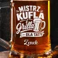 Kufel Personalizowany z Grawerem Dla Taty Na Imieniny Prezent: Grillowy Mistrz
