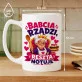Kubek Z Nadrukiem Na Dzień Babci Prezent Dla Babci Kobiety: Babcia Rządzi Kubek Z Nadrukiem Na Dzień Babci Prezent Dla Babci Kobiety: Babcia Rządzi