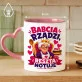 Kubek Z Nadrukiem Na Dzień Babci Prezent Dla Babci Kobiety: Babcia Rządzi Kubek Z Nadrukiem Na Dzień Babci Prezent Dla Babci Kobiety: Babcia Rządzi