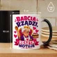 Kubek Z Nadrukiem Na Dzień Babci Prezent Dla Babci Kobiety: Babcia Rządzi Kubek Z Nadrukiem Na Dzień Babci Prezent Dla Babci Kobiety: Babcia Rządzi