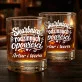Szklanki Do Whisky z Grawerem Na Dzień Babci i Dziadka Prezent Dla Babci i Dziadka Pary: Skarbnica Rodzinnych