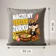 Poduszka Dekoracyjna Na Wielkanoc Prezent Dla Mężczyzny: Naczelny Tester Żurku Poduszka Dekoracyjna Na Wielkanoc Prezent Dla Mężczyzny: Naczelny Tester Żurku
