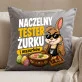 Poduszka Dekoracyjna Na Wielkanoc Prezent Dla Mężczyzny: Naczelny Tester Żurku Poduszka Dekoracyjna Na Wielkanoc Prezent Dla Mężczyzny: Naczelny Tester Żurku