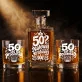 Zestaw Do Whisky Na 50 Urodziny Prezent Dla Kobiety: 50? Nalewaj Królowej Zestaw Do Whisky Na 50 Urodziny Prezent Dla Kobiety: 50? Nalewaj Królowej