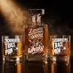Zestaw Do Whisky Dla Fizyka Prezent Dla Mężczyzny: Fizyczny Dowcip Zestaw Do Whisky Dla Fizyka Prezent Dla Mężczyzny: Fizyczny Dowcip