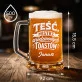 Kufel Personalizowany z Grawerem Dla Teścia Na Urodziny Prezent: Mistrz Toastów Kufel Personalizowany z Grawerem Dla Teścia Na Urodziny Prezent: Mistrz Toastów