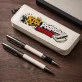 Zestaw Pióro i Długopis w Etui Na Święta Prezent Dla Mężczyzny: Męska Retro Typografia