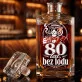 Karafka Do Whisky z Grawerem Na 80 Urodziny Prezent: 80 Lat, Bez Lodu Karafka Do Whisky z Grawerem Na 80 Urodziny Prezent: 80 Lat, Bez Lodu