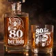 Zestaw Do Whisky Na 80 Urodziny Prezent Dla Mężczyzny: 80 Lat, Bez Lodu Zestaw Do Whisky Na 80 Urodziny Prezent Dla Mężczyzny: 80 Lat, Bez Lodu
