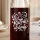 Karafka Do Wina Na 10 Rocznicę Ślubu Prezent Dla Pary: Elegancka Para
