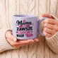 Kubek Z Okrągłym Uchem Dla Mamy Prezent Na Dzień Mamy Dla Kobiety: Królowa Domu Kubek Z Okrągłym Uchem Dla Mamy Prezent Na Dzień Mamy Dla Kobiety: Królowa Domu
