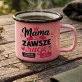 Kubek Emaliowany Dla Mamy Prezent Na Dzień Mamy Dla Kobiety: Królowa Domu Kubek Emaliowany Dla Mamy Prezent Na Dzień Mamy Dla Kobiety: Królowa Domu