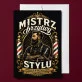 Kartka z Życzeniami Dla Barbera Dla Mężczyzny: Sznyt Barberski