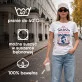 Koszulka Damska Biała Dla Młodej Mamy Prezent Na Dzień Mamy Dla Kobiety: Macierzyńska Elegancja