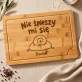 Deska Do Krojenia z Grawerem Dla Seniora Prezent Dla Mężczyzny: Nie Śpieszy Mi Się Deska Do Krojenia z Grawerem Dla Seniora Prezent Dla Mężczyzny: Nie Śpieszy Mi Się