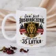 Zestaw Prezenowy Z Kubkiem Dla 35 Latka Na 35 Urodziny: Lwi Herb 35 Zestaw Prezenowy Z Kubkiem Dla 35 Latka Na 35 Urodziny: Lwi Herb 35
