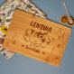 Leniwa - deska do krojenia z grawerem