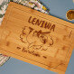 Leniwa - deska do krojenia z grawerem
