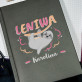 Leniwa - notatnik A5 z nadrukiem
