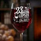 Kieliszek Do Wina Dla 23 Latki Prezent Na 20 Urodziny Dla Kobiety: 23 I Wino Lepsze Kieliszek Do Wina Dla 23 Latki Prezent Na 20 Urodziny Dla Kobiety: 23 I Wino Lepsze