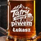 Kufel Personalizowany z Grawerem Dla Miłośnika Tatr Prezent Dla Mężczyzny: Tatrzański Toast