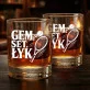 Szklanka Do Whisky Dla Tenisisty Prezent Dla Mężczyzny: Gem, Set, Łyk Szklanka Do Whisky Dla Tenisisty Prezent Dla Mężczyzny: Gem, Set, Łyk