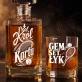 Zestaw Do Whisky Dla Tenisisty Prezent Dla Mężczyzny: Triumf Na Korcie