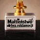 Statuetka Z Grawerem Na 60 Rocznicę Ślubu Prezent Na Walentynki Dla Pary: Małżeństwo Bez