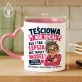 Kubek Z Nadrukiem Dla Teściowej Prezent Na Dzień Mamy Dla Kobiety: Teściowa Lepsza Niż Model Kubek Z Nadrukiem Dla Teściowej Prezent Na Dzień Mamy Dla Kobiety: Teściowa Lepsza Niż Model