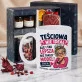 Zestaw Prezenowy Z Kubkiem Dla Teściowej Na Dzień Mamy: Teściowa Lepsza Niż Model Zestaw Prezenowy Z Kubkiem Dla Teściowej Na Dzień Mamy: Teściowa Lepsza Niż Model