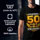 Koszulka Męska Na 50 Urodziny Prezent Dla Mężczyzny: Poziom 50