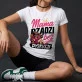 Koszulka Damska Biała Dla Noworodka I Mamy Prezent Na Dzień Mamy Dla Kobiety: Królowa Chaosu