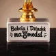 Statuetka Z Grawerem Dla Babci i Dziadka Prezent Na Dzień Babci i Dziadka Dla Pary: Babcia I Dziadek Na Medal