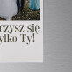 Liczysz się tylko ty - Magnes na lodówkę