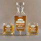 Limited edition - Zestaw Grawerowana Karafka I Szklanki Do Whisky