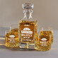 Limited edition - Zestaw Grawerowana Karafka I Szklanki Do Whisky