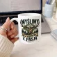 Kubek Z Nadrukiem Dla Myśliwego Prezent Dla Mężczyzny: Myśliwy Z Pasją Kubek Z Nadrukiem Dla Myśliwego Prezent Dla Mężczyzny: Myśliwy Z Pasją